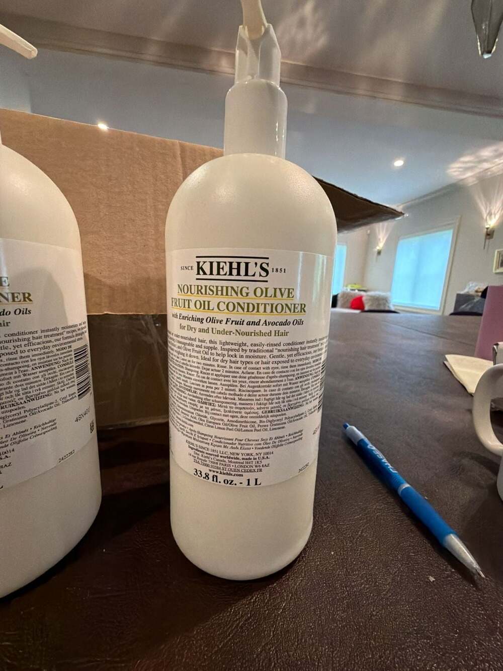Kiehl's Nourishing Olive Fruit Oil Conditioner 33.8 fl. oz. / 1L